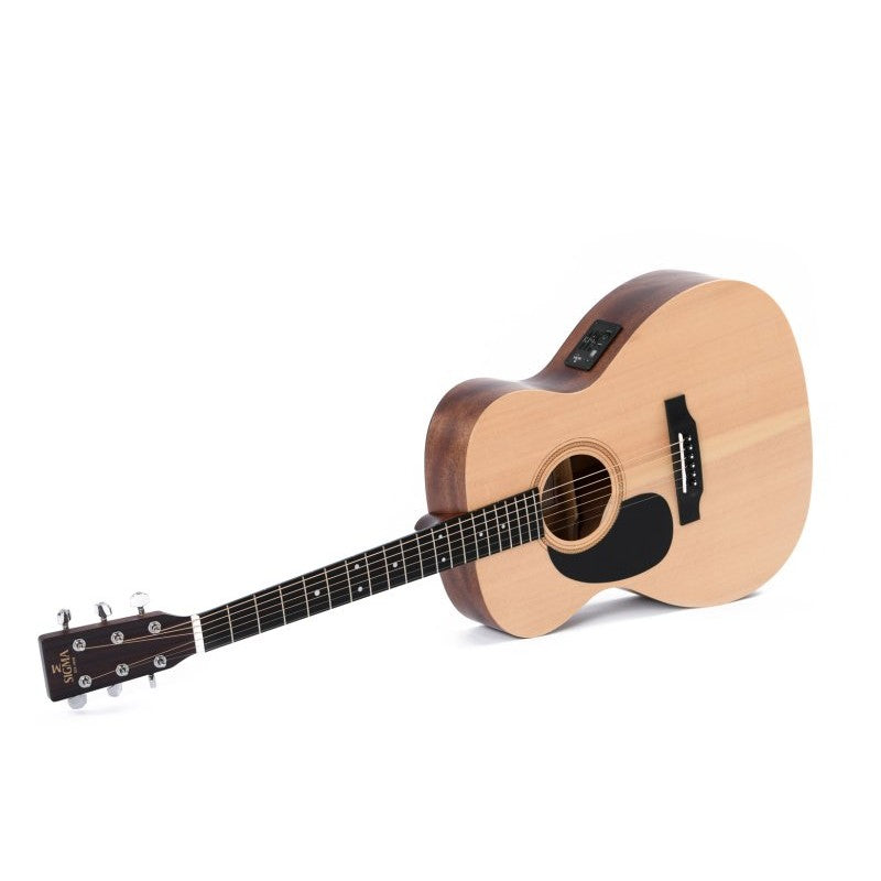 Sigma Guitars - SE Series Acoustic-Electric Guitar Left-Handed - Satin - 000MEL