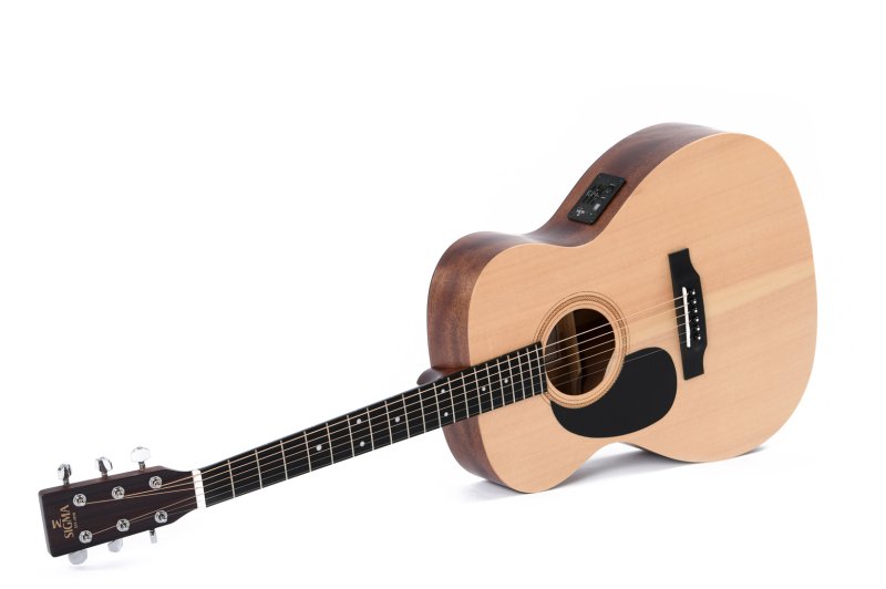 Sigma Guitars - SE Series Acoustic-Electric Guitar Left-Handed - Satin - 000MEL