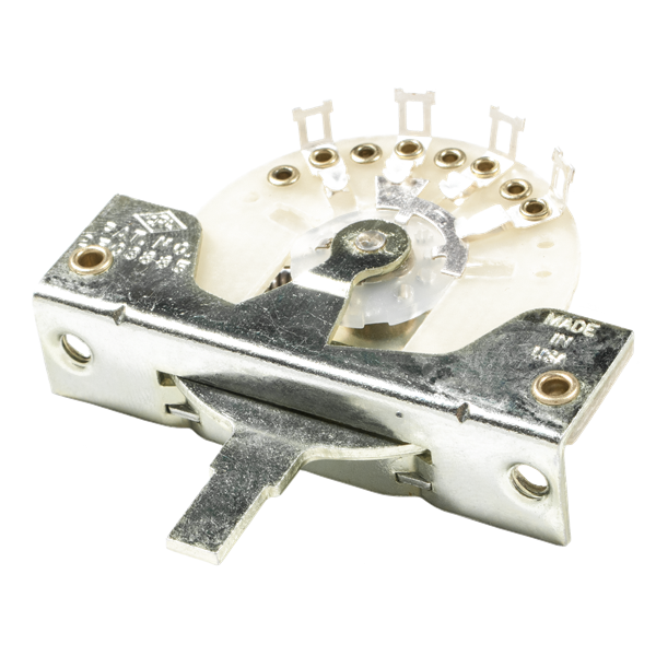 Fender - Pure Vintage 3-Position Pickup Selector Switch with Mounting Hardware - 003-8993-049