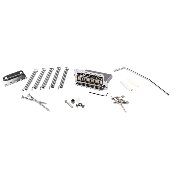 Fender - Pure Vintage Stratocaster® Tremolo Assembly - Nickel - 009-4247-049