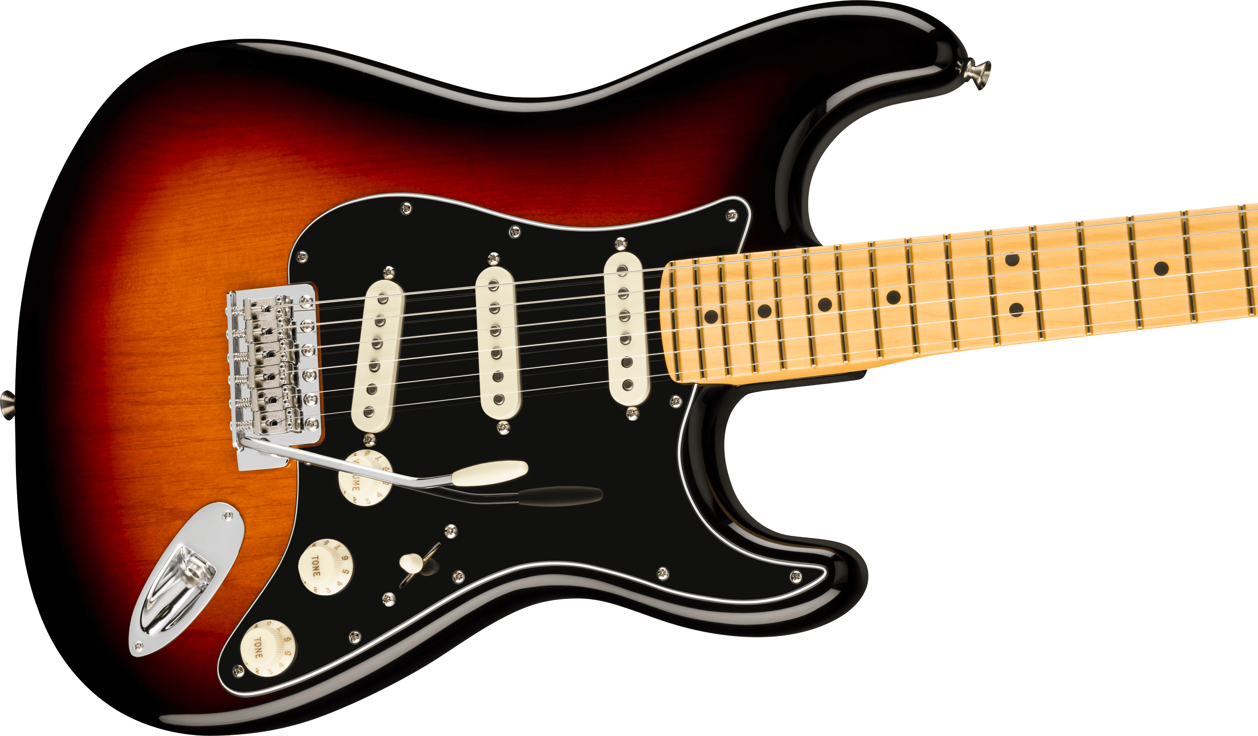 Fender - American Professional Classic Stratocaster®, Maple Fingerboard, 3-Color Sunburst - 011-4942-300