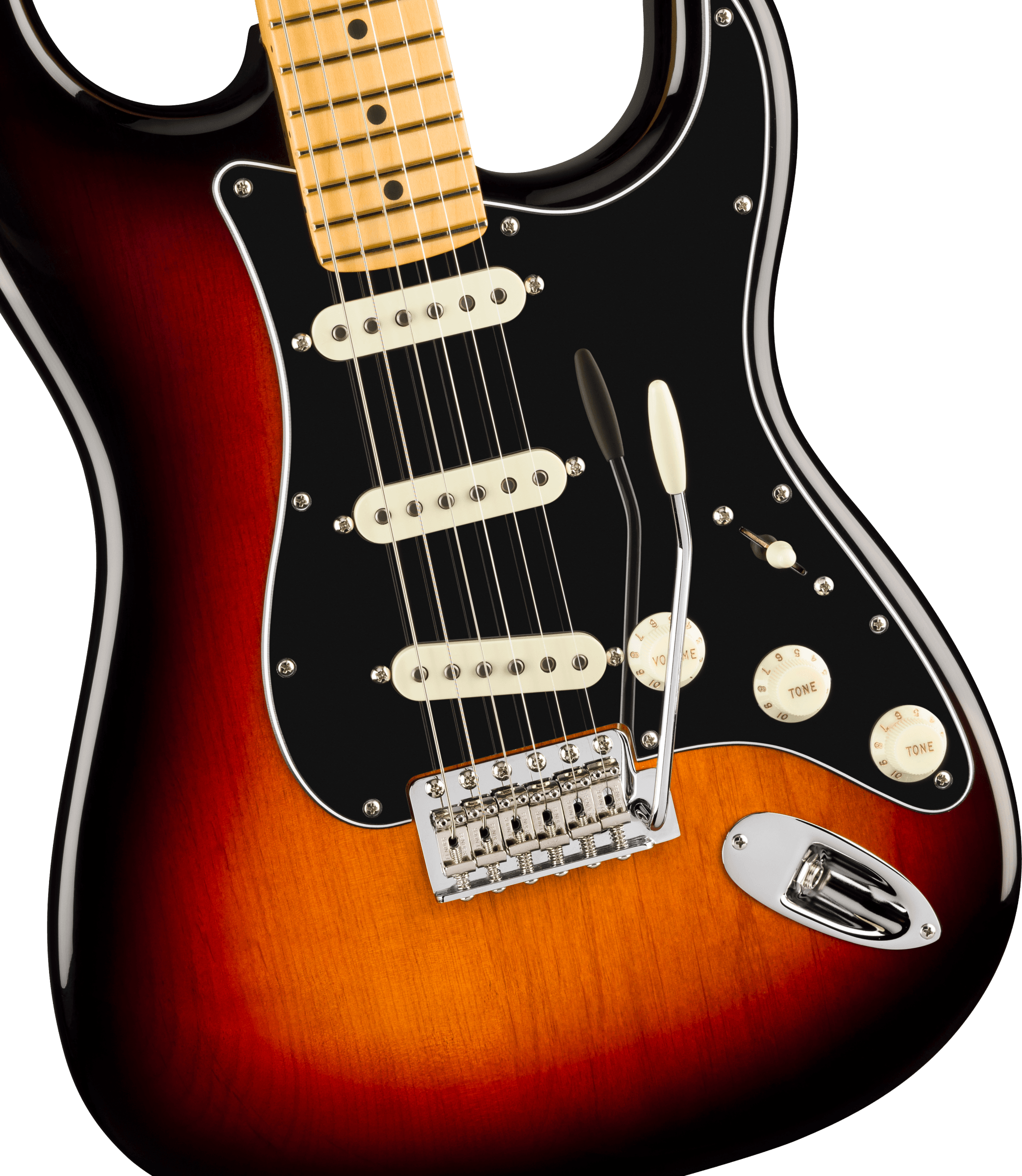 Fender - American Professional Classic Stratocaster®, Maple Fingerboard, 3-Color Sunburst - 011-4942-300