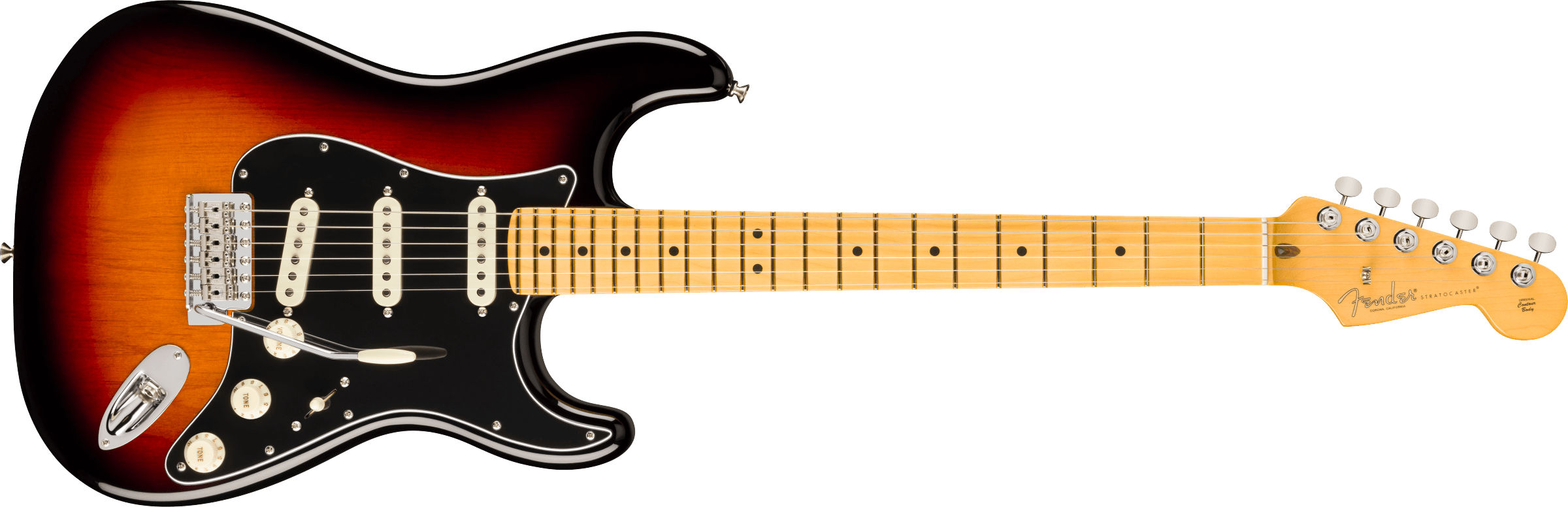 Fender - American Professional Classic Stratocaster®, Maple Fingerboard, 3-Color Sunburst - 011-4942-300