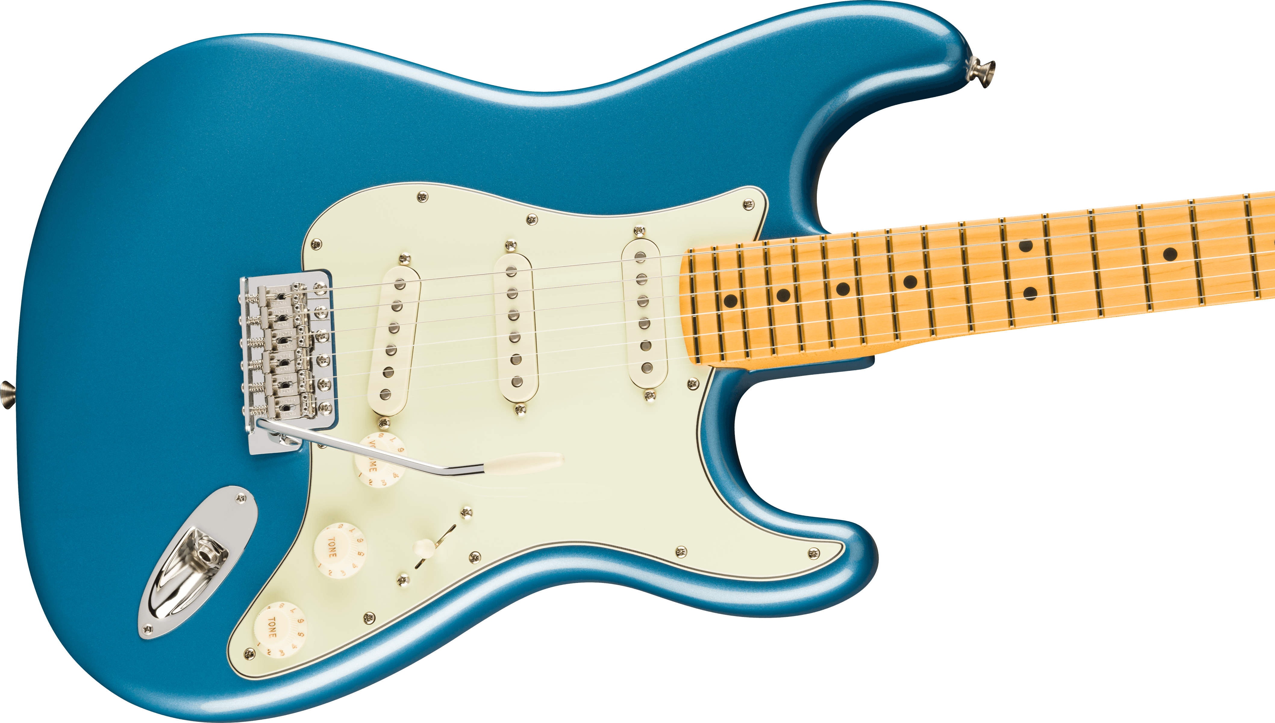 Fender - American Professional Classic Stratocaster®, Maple Fingerboard, Faded Lake Placid Blue - 011-4942-379
