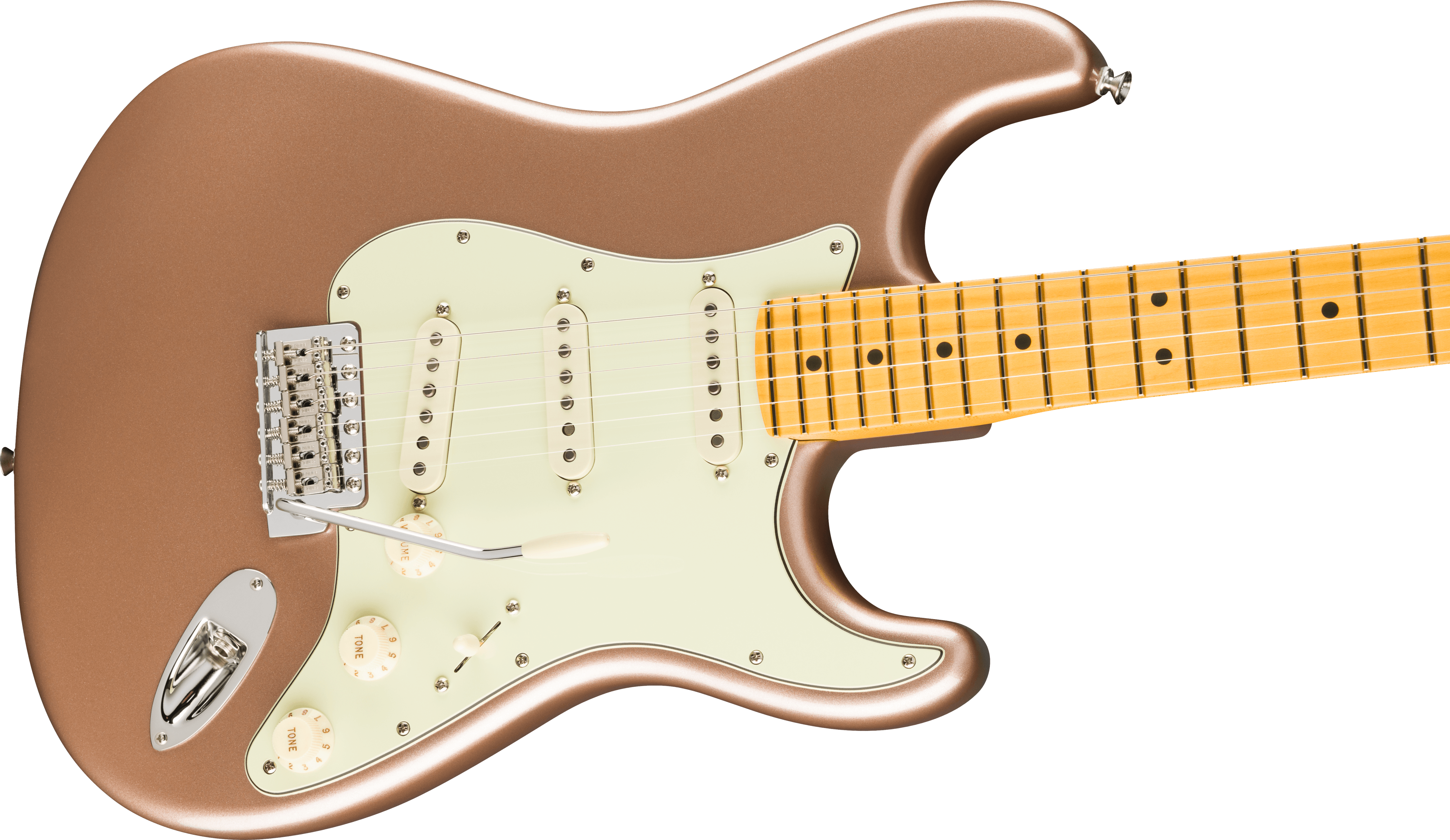 Fender - American Professional Classic Stratocaster®, Maple Fingerboard, Faded Firemist Gold - 011-4942-384