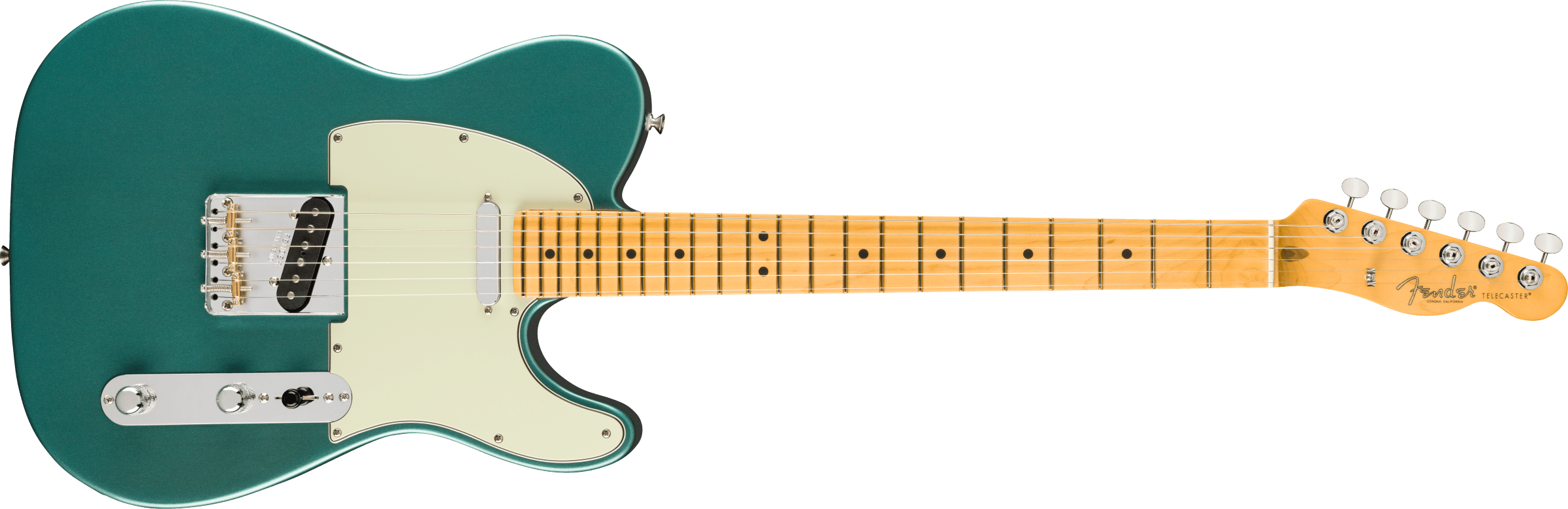 Fender - American Professional Classic Telecaster®, Maple Fingerboard, Faded Sherwood Green Metallic - 011-4962-374