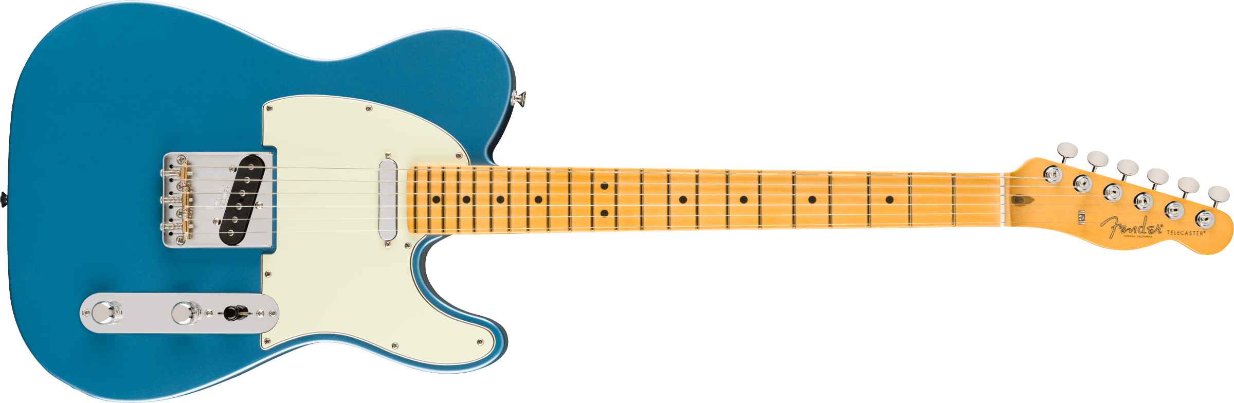 Fender - American Professional Classic Telecaster®, Maple Fingerboard, Faded Lake Placid Blue - 011-4962-379