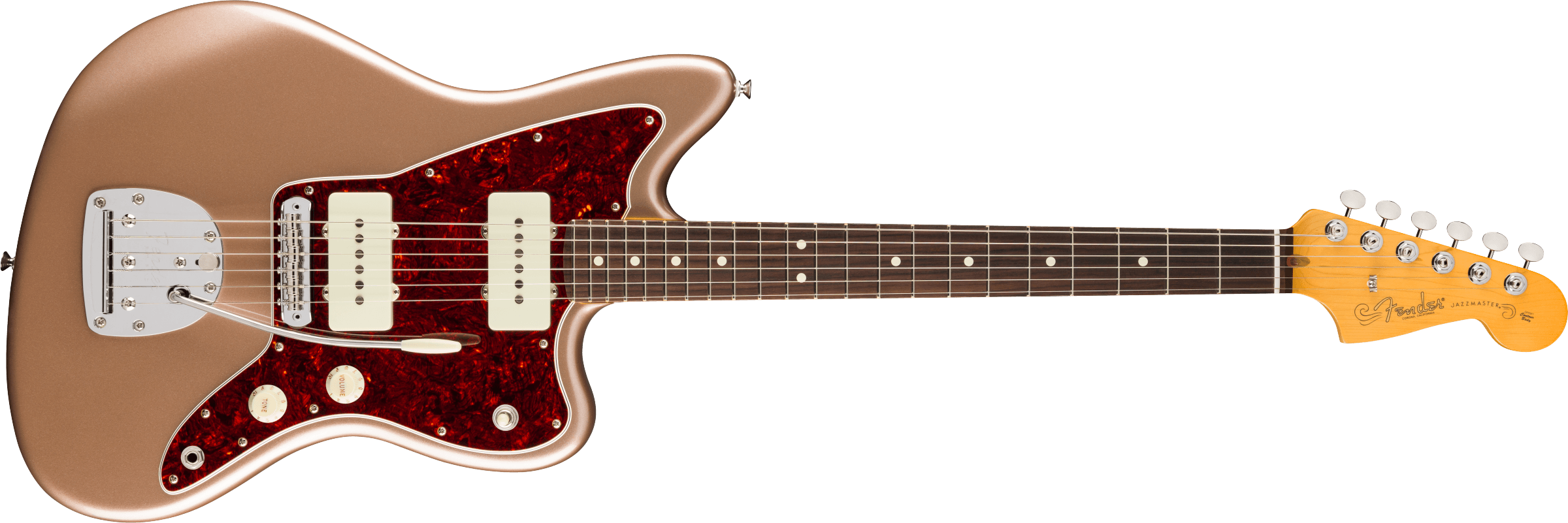 Fender - American Professional Classic Jazzmaster®, Rosewood Fingerboard, Faded Firemist Gold - 011-4980-384