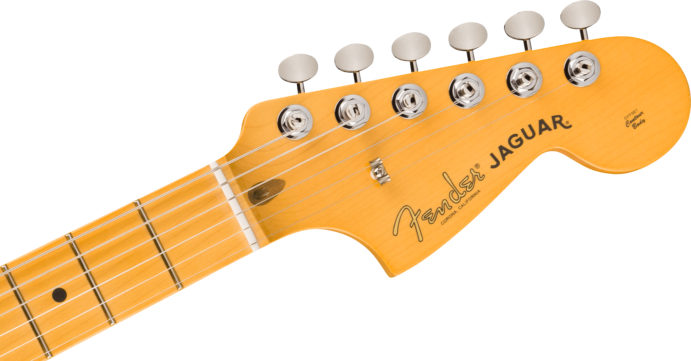 Fender - American Professional Classic Jaguar®, Maple Fingerboard, Faded Lake Placid Blue - 011-4992-379