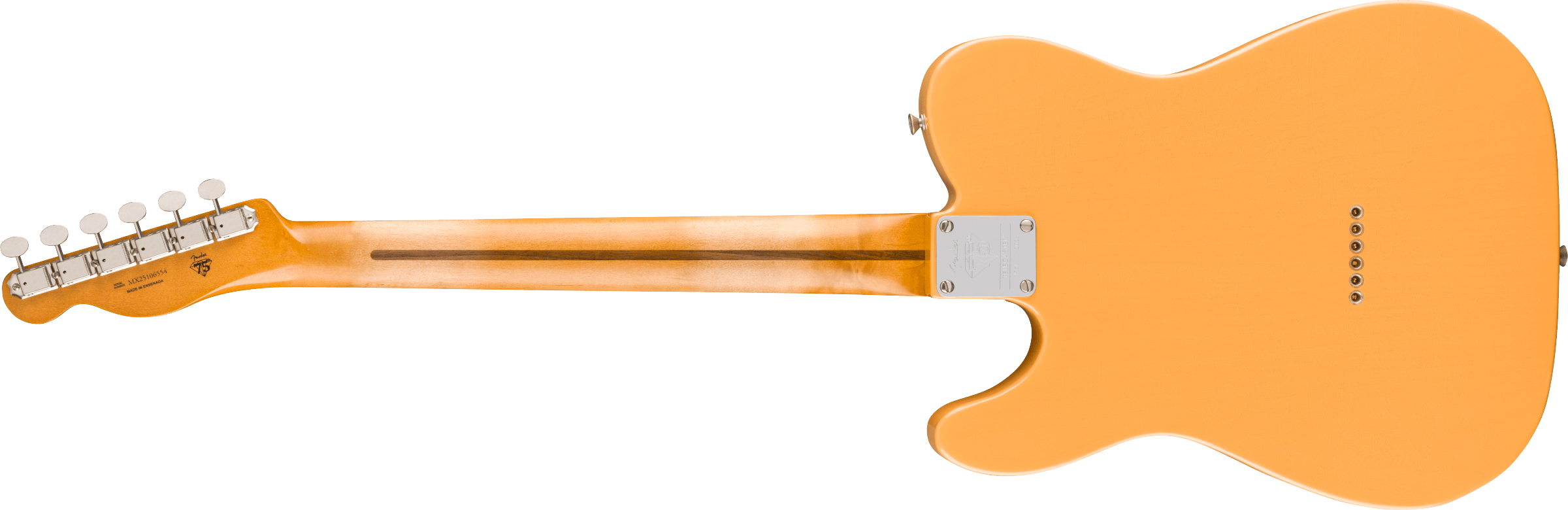 Fender - 75th Anniversary Vintera® Road Worn® 1951 Telecaster® - Maple Fingerboard - Butterscotch Blonde - 014-0122-750