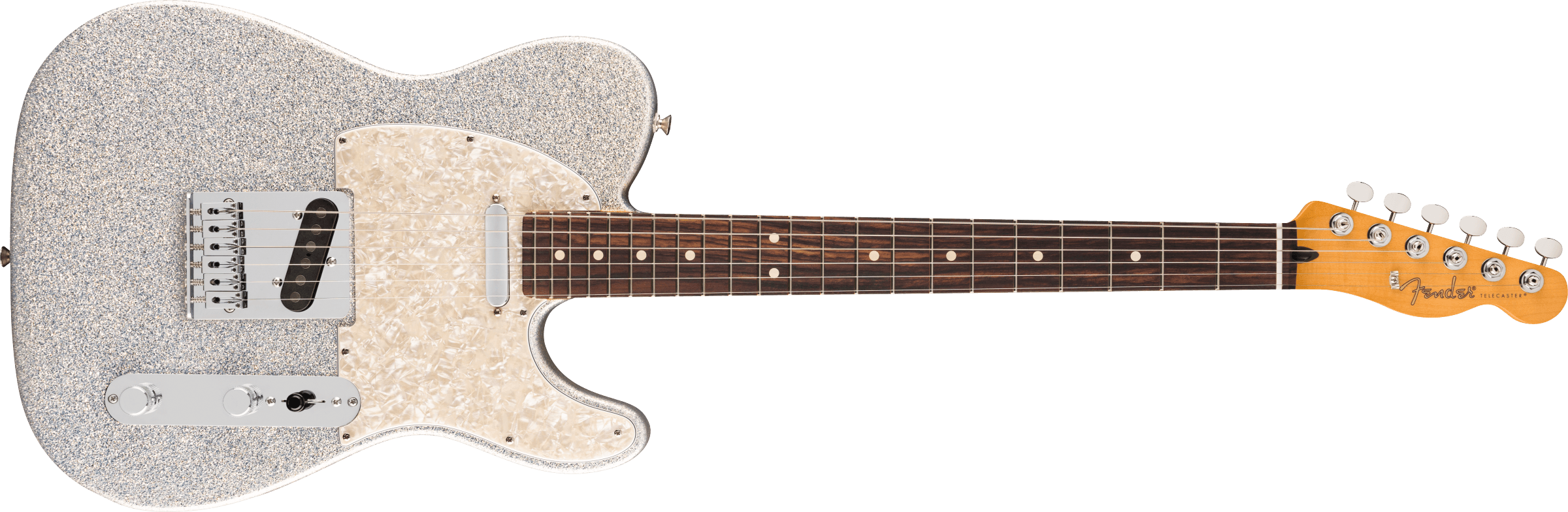 Fender - 75th Anniversary Player II Telecaster® - Rosewood Fingerboard - Diamond Dust Sparkle - 014-0770-313