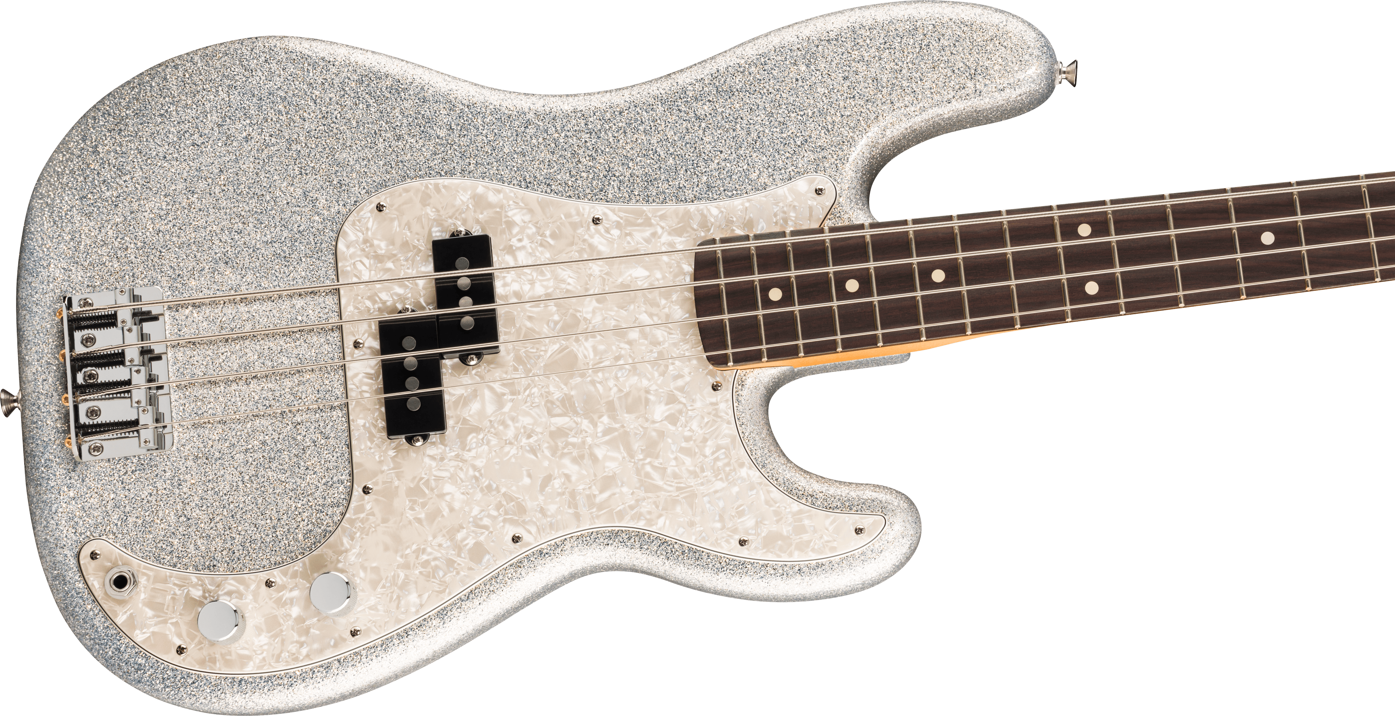 Fender - 75th Anniversary Player II Precision Bass® - Rosewood Fingerboard - Diamond Dust Sparkle - 014-0780-313