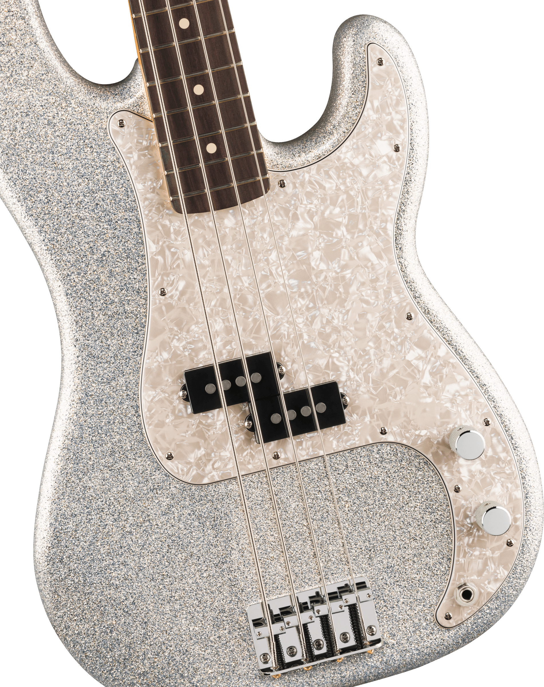 Fender - 75th Anniversary Player II Precision Bass® - Rosewood Fingerboard - Diamond Dust Sparkle - 014-0780-313