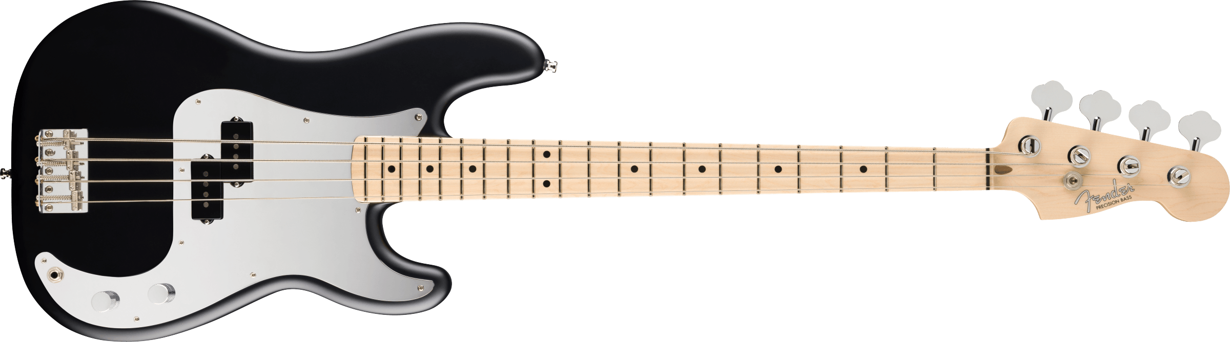 Fender - Limited Edition 50th Anniversary Steve Harris Precision Bass® - Maple Fingerboard - Satin Black - 014-1032-306