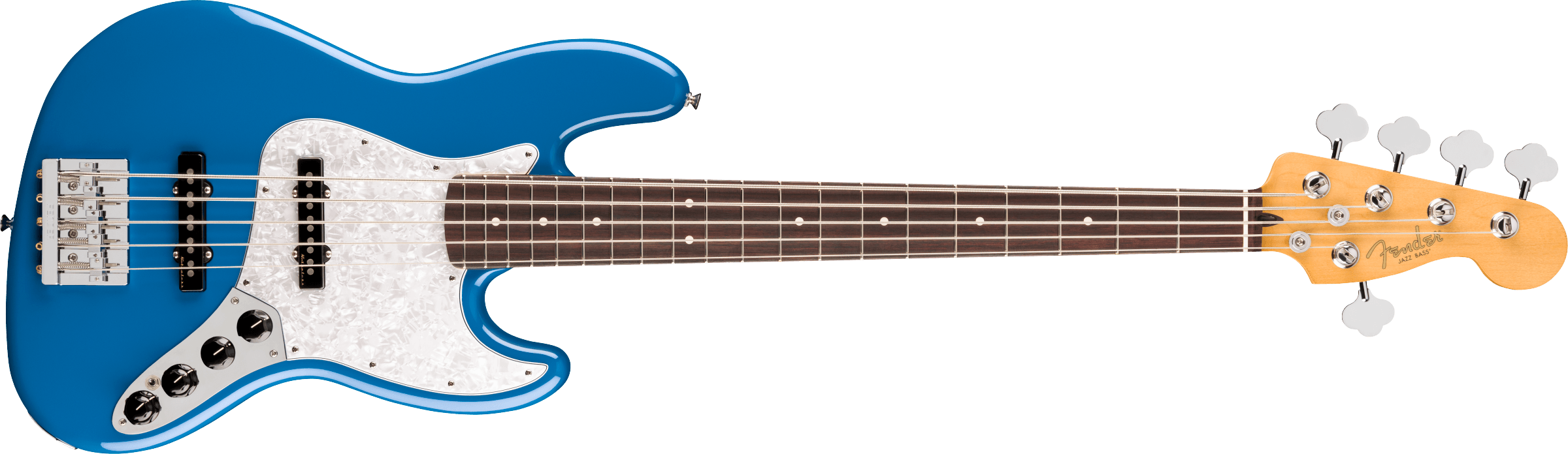 Fender - Player II Modified Active Jazz Bass® V - Rosewood Fingerboard - Electric Blue - 014-7540-335
