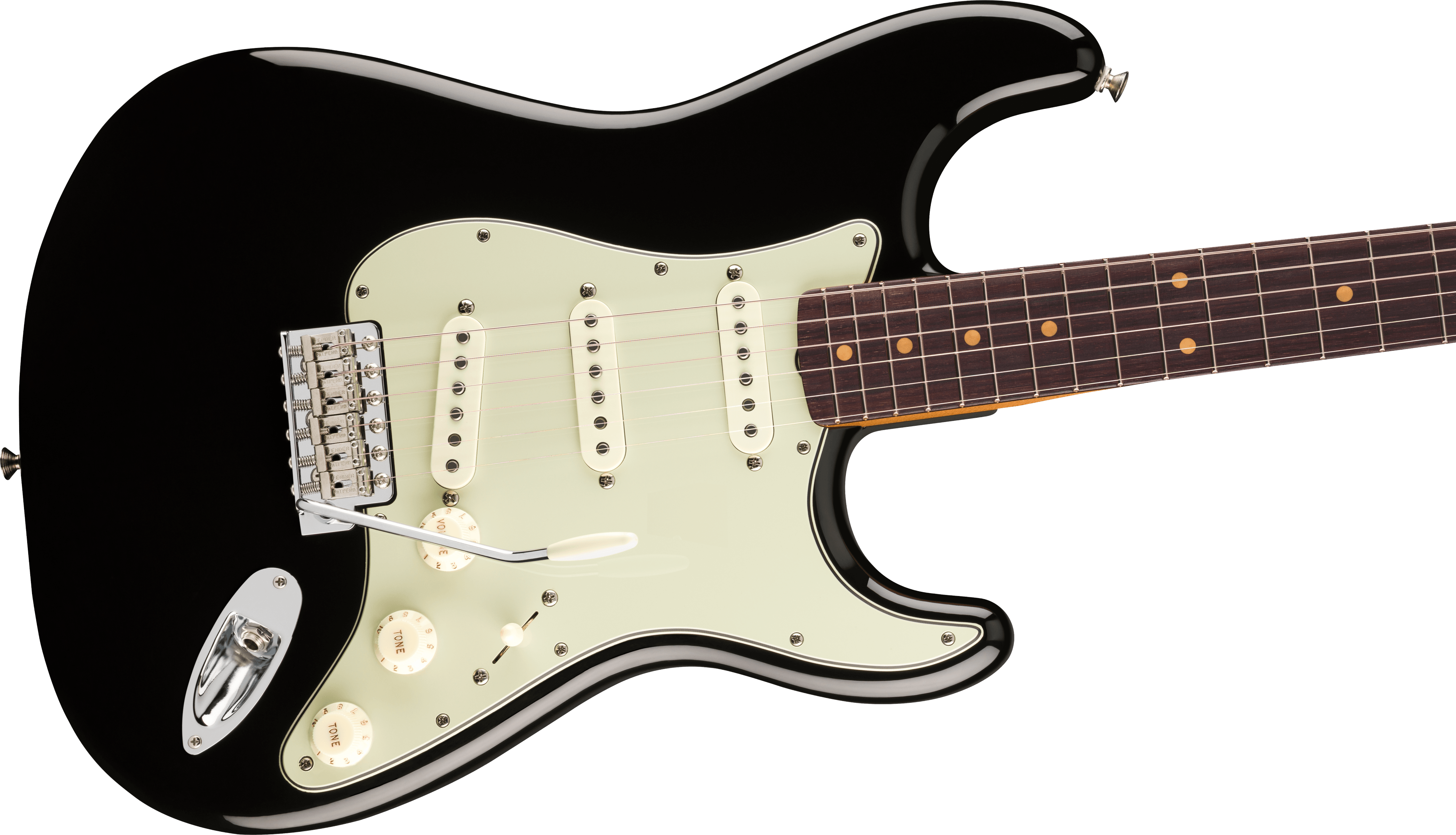 Fender - Vintera® III Early '60s Stratocaster® - Rosewood Fingerboard - Black - 014-9160-306