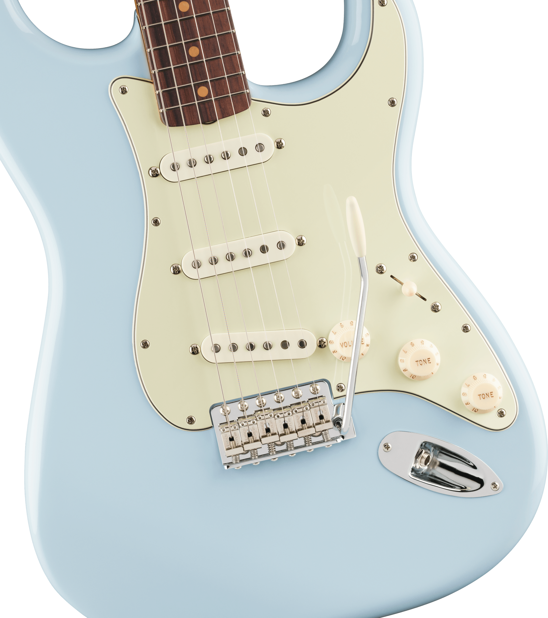 Fender - Vintera® III Early '60s Stratocaster® - Rosewood Fingerboard - Sonic Blue - 014-9160-372
