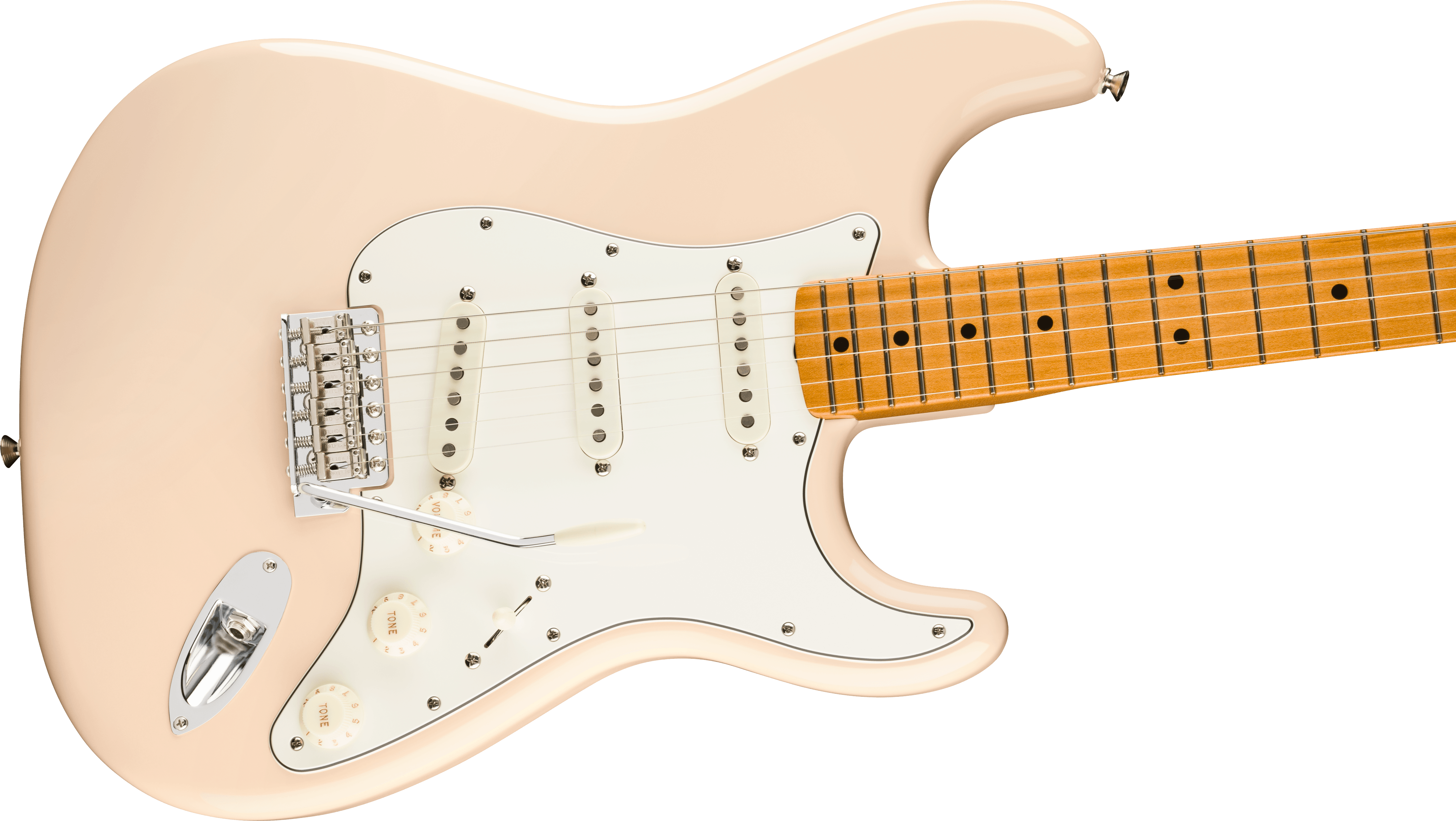 Fender - Vintera® III Late '60s Stratocaster® - Maple Fingerboard - Olympic White - 014-9172-305
