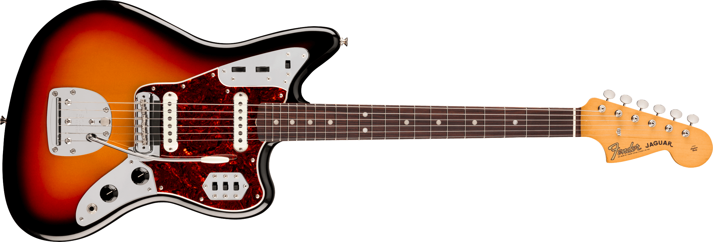 Fender - Vintera® III Mid '60s Jaguar® - Rosewood Fingerboard - 3-Color Sunburst - 014-9340-300