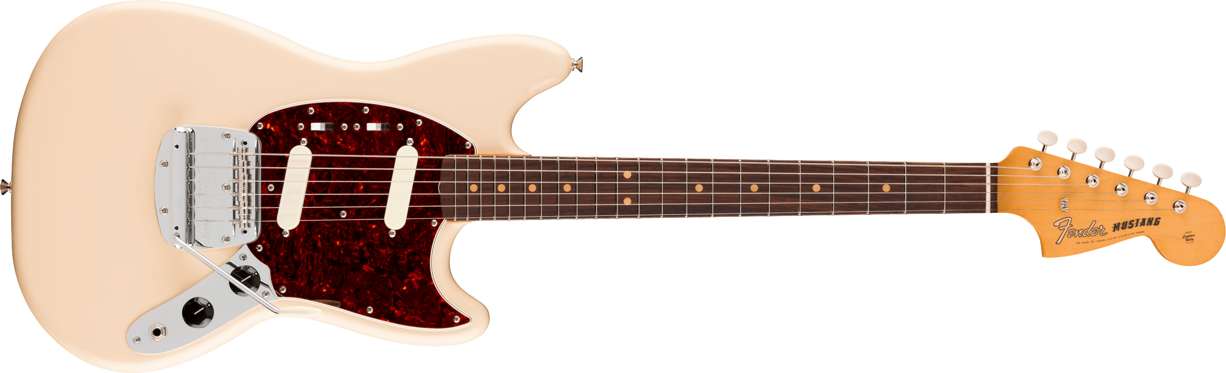Fender - Vintera® III Mid '60s Mustang® - Rosewood Fingerboard - Olympic White - 014-9350-305