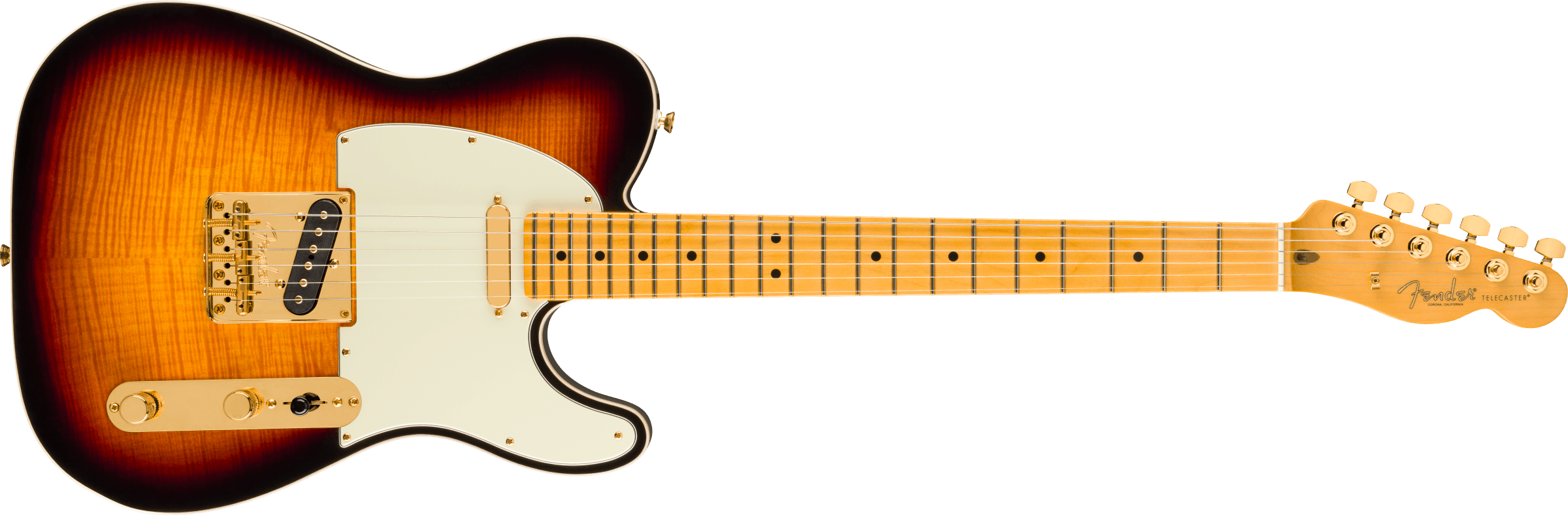 Fender - 75th Anniversary American Professional Custom Telecaster® - Maple Fingerboard - 2-Color Sunburst - 017-1022-703