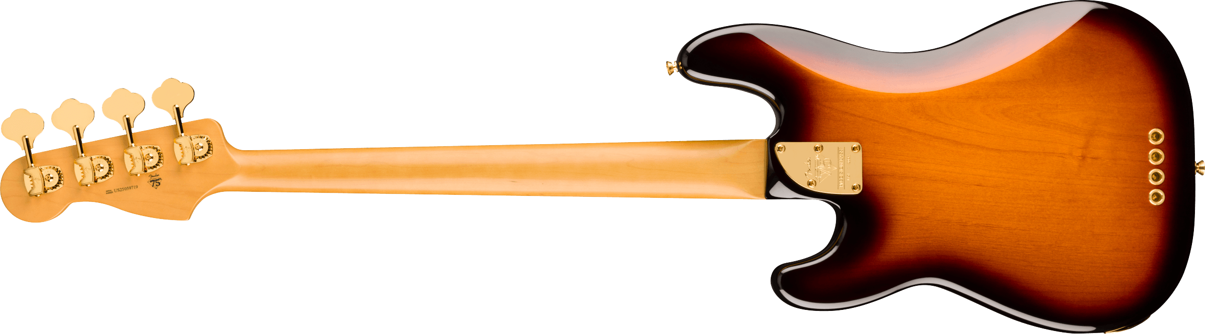 Fender - 75th Anniversary American Professional PJ Bass® - Rosewood Fingerboard - 2-Color Sunburst - 017-7050-803