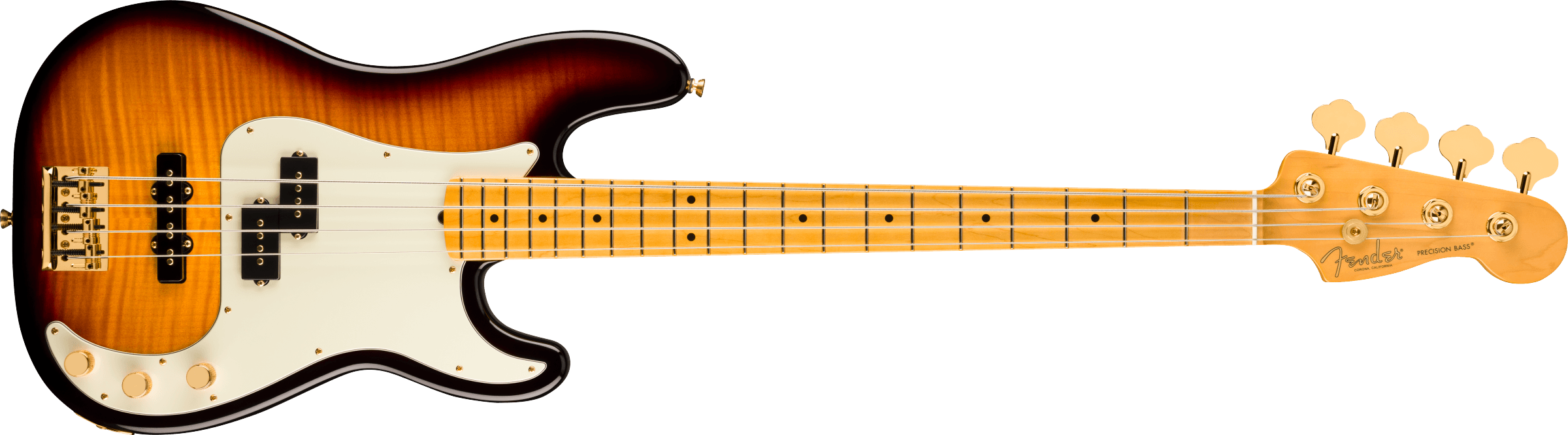Fender - 75th Anniversary American Professional PJ Bass® - Rosewood Fingerboard - 2-Color Sunburst - 017-7050-803