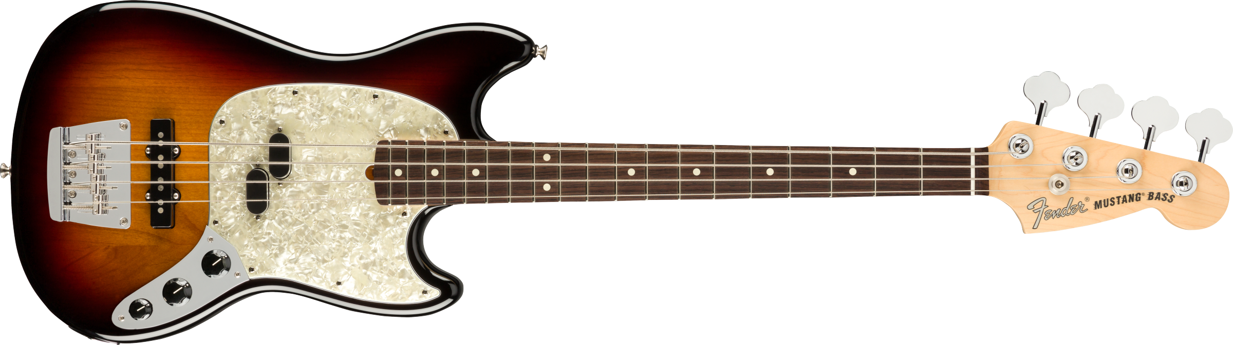 Fender - American Performer Mustang Bass® - Rosewood Fingerboard - 3-Color Sunburst - 019-8620-300