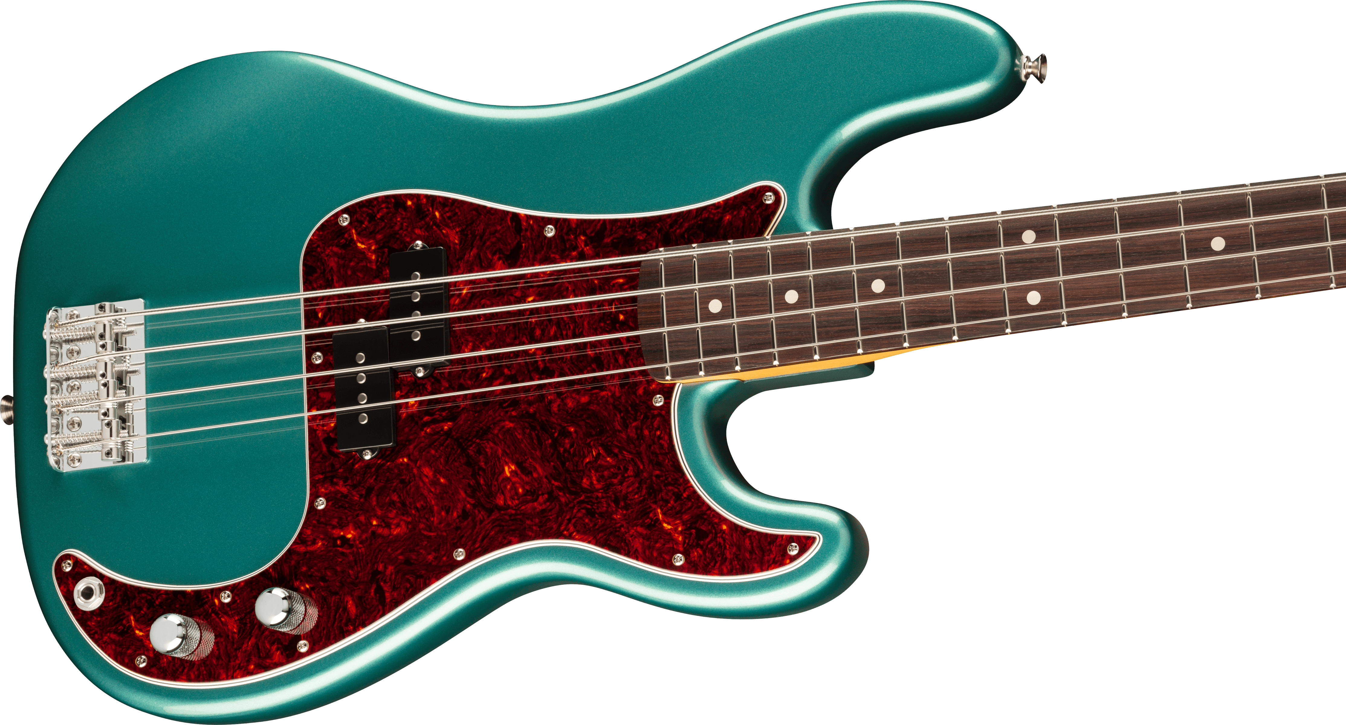 Fender - American Professional Classic Precision Bass®, Rosewood Fingerboard, Faded Sherwood Green Metallic - 019-8630-374