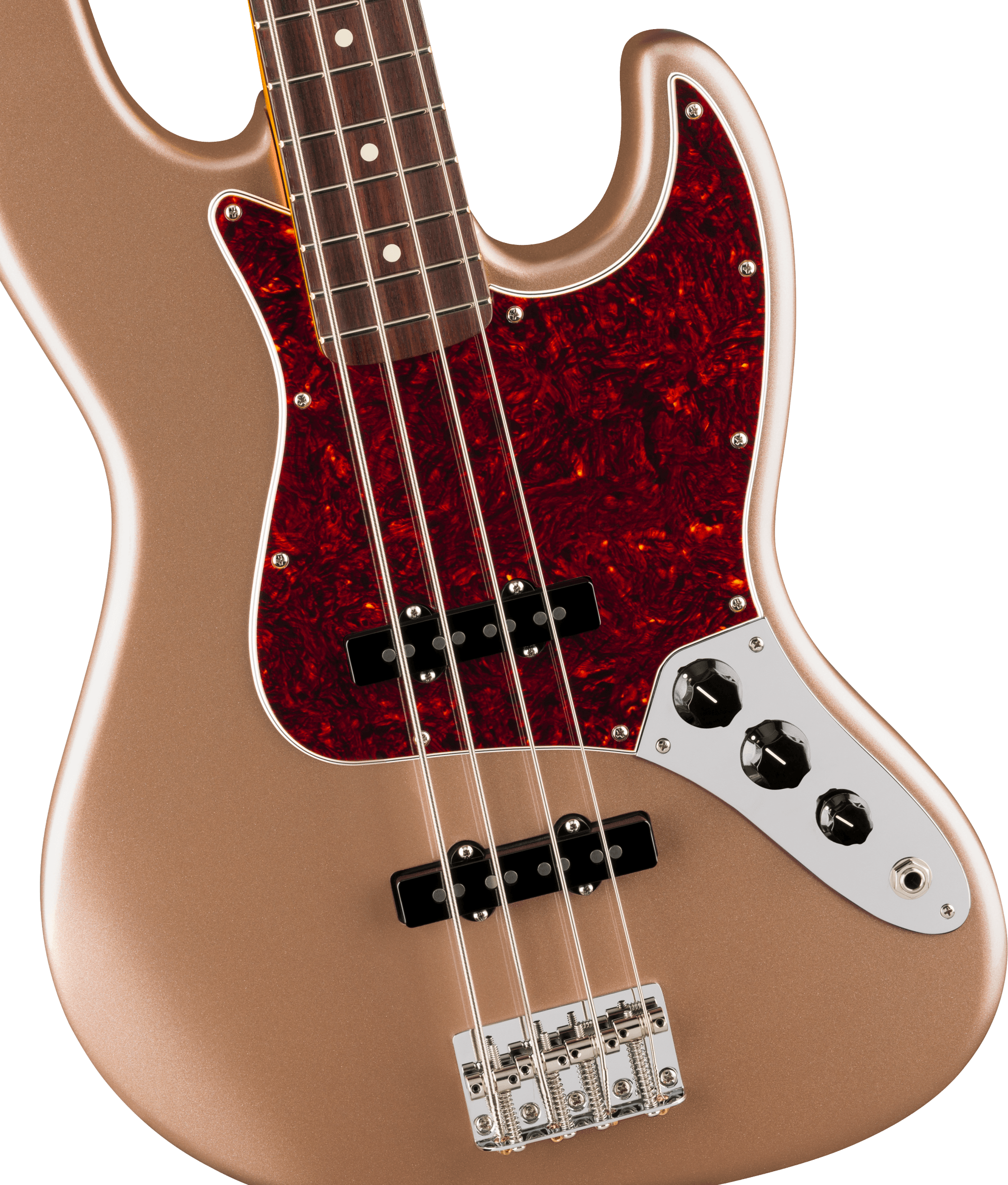 Fender - American Professional Classic Jazz Bass®, Rosewood Fingerboard, Faded Firemist Gold - 019-8640-384