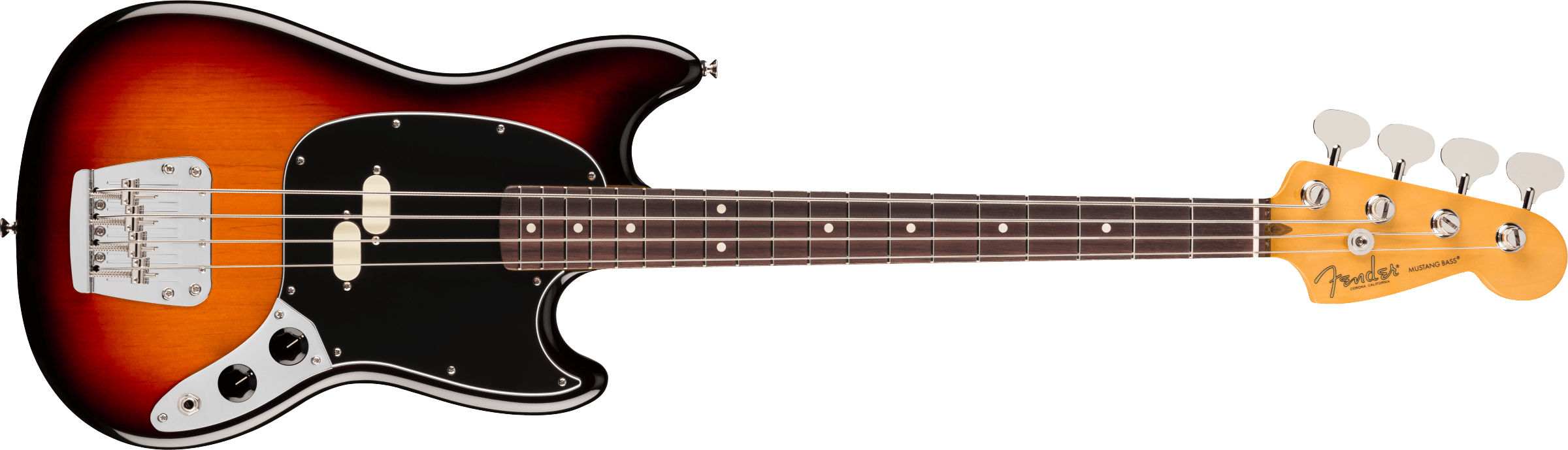 Fender - American Professional Classic Mustang Bass®, Rosewood Fingerboard, 3-Color Sunburst - 019-8650-300