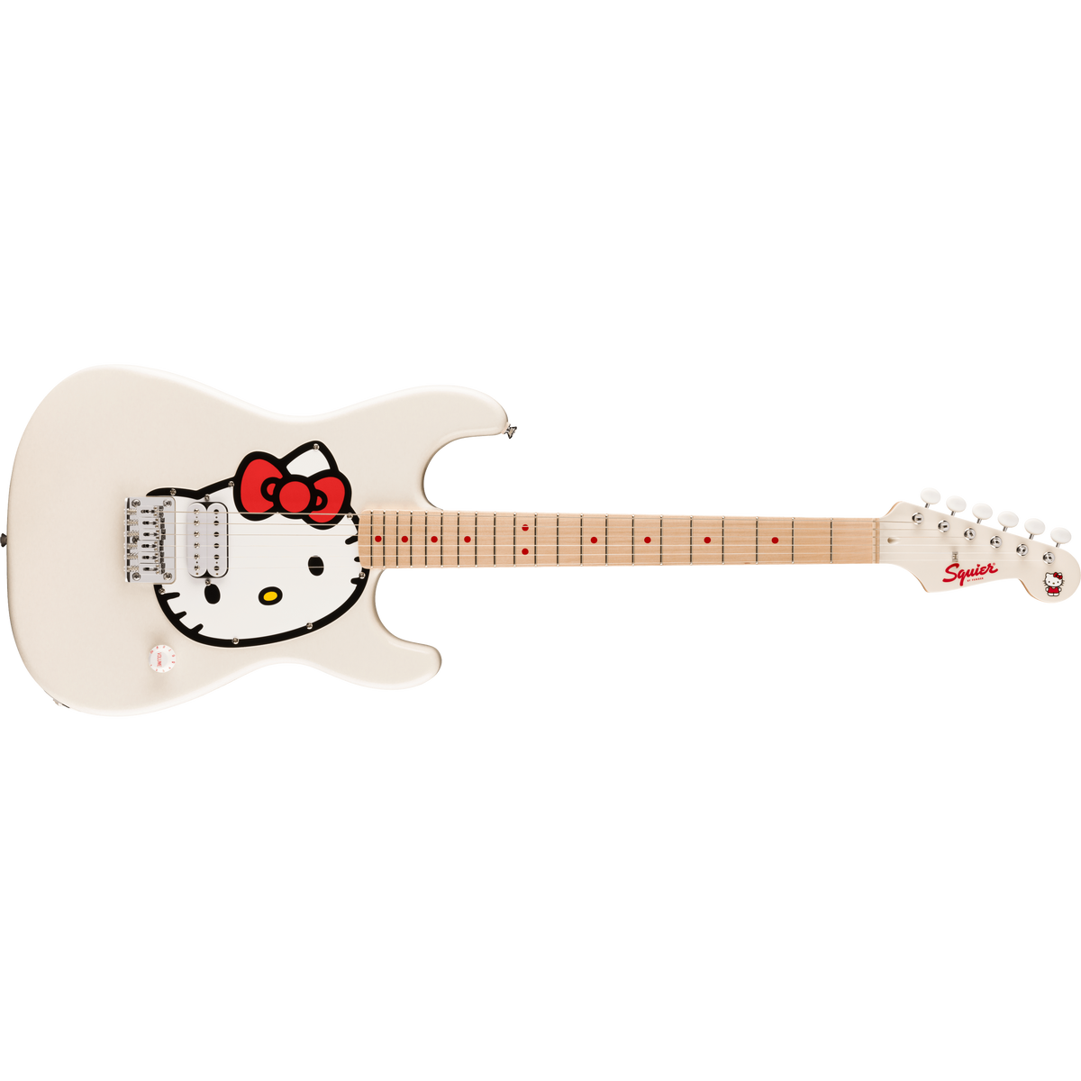 Squier - Fender® x Hello Kitty® White Stratocaster® - 037-9102-980