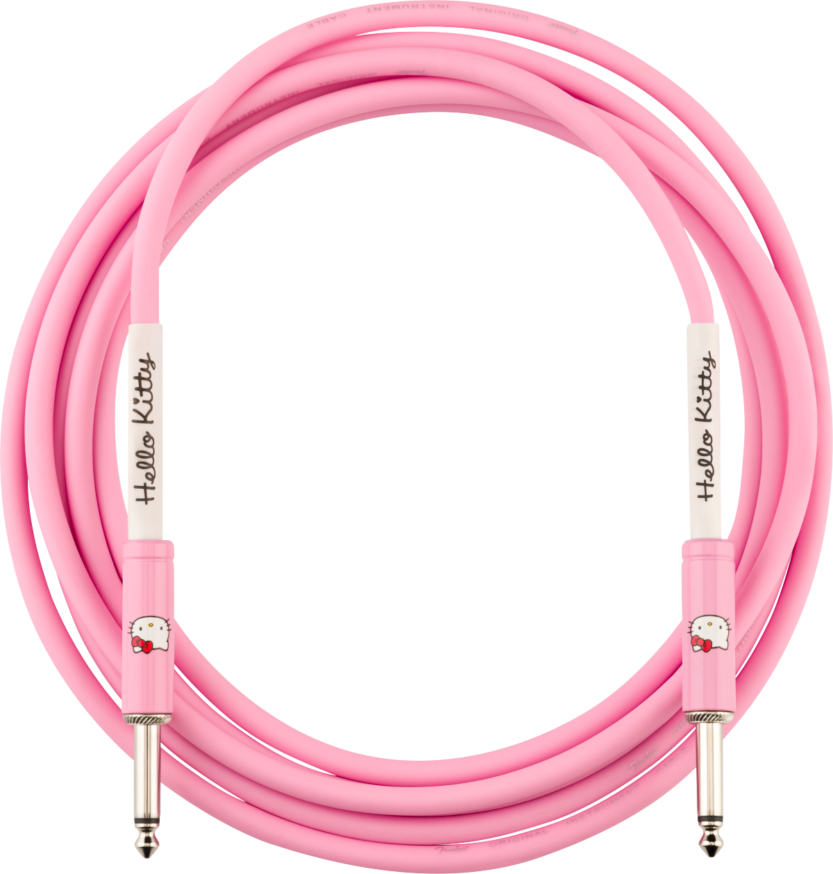 Fender - Fender® x Hello Kitty® 10' Instrument Cable - Pink - 099-0510-156