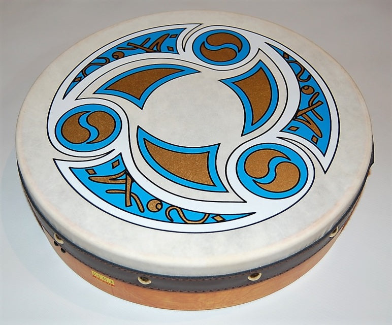 Walton - 12" TRINITY Design Bodhran Pack Gift Set - 10AWAL-1938