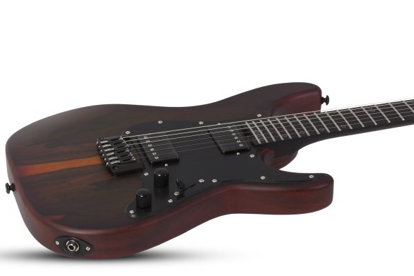 Schecter - Sun Valley Super Shredder Exotic Hardtail Ziricote Electric Guitar, Ziricote - 1270-SHC