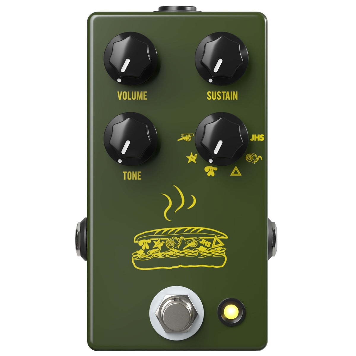 JHS Pedals - Muffuletta Army Green Distortion / Fuzz – Steve