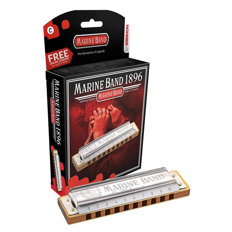 Hohner - Marine Band - Natural Minor G - 1896BX-NMG