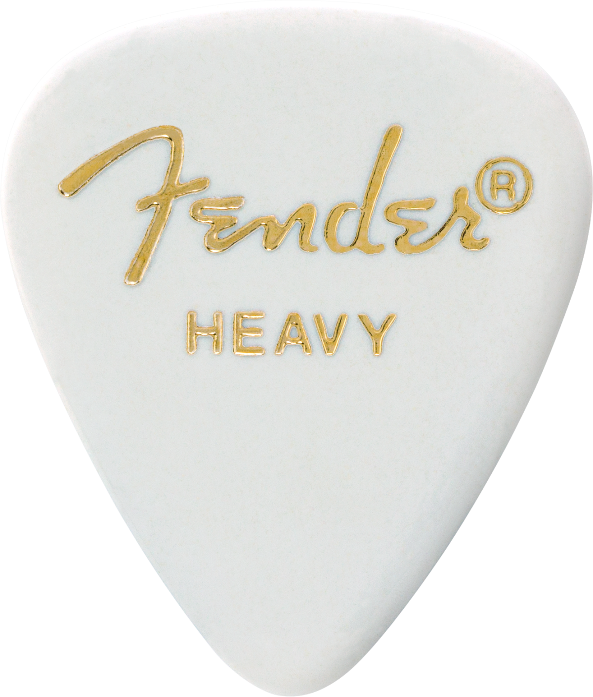 Fender - White - 351 Shape - Heavy (12) - 198-0351-980