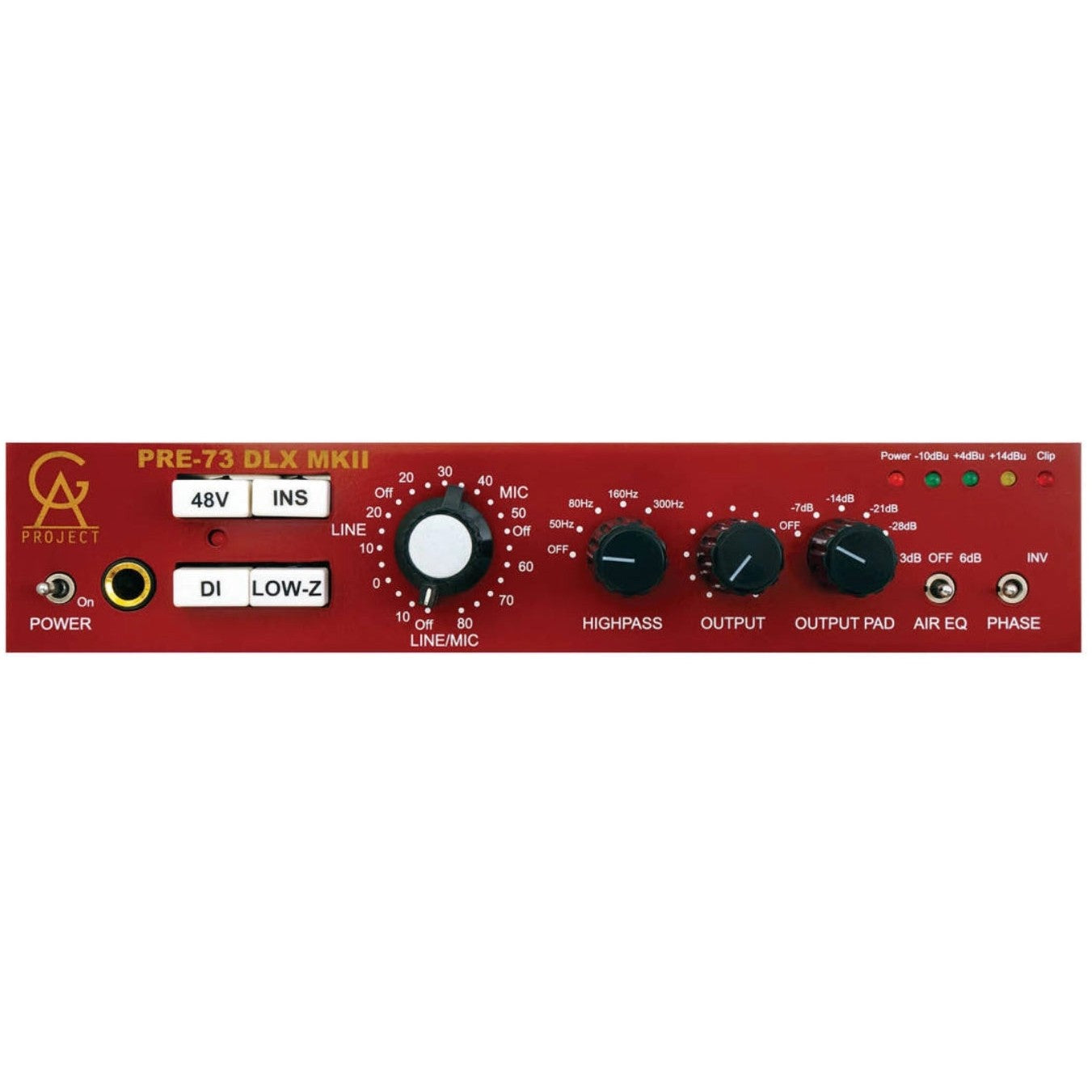 Golden Age Project - PRE-73 DLX MKII Mic Preamp – Steve's Music Store