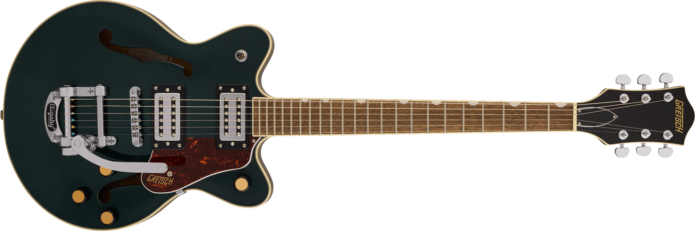 Gretsch - G2655T Streamliner™ Center Block Jr. Double-Cut with Bigsby® - Laurel Fingerboard - Cadillac Green