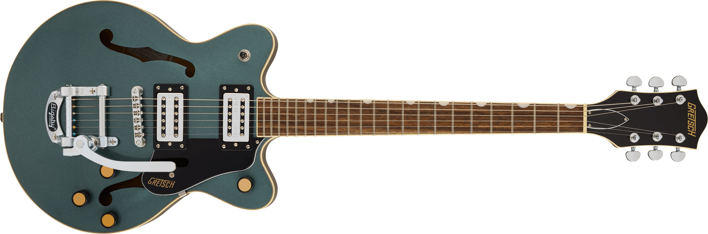 Gretsch - G2655T Streamliner™ Center Block Jr. Double-Cut with Bigsby® - Laurel Fingerboard - Gunmetal