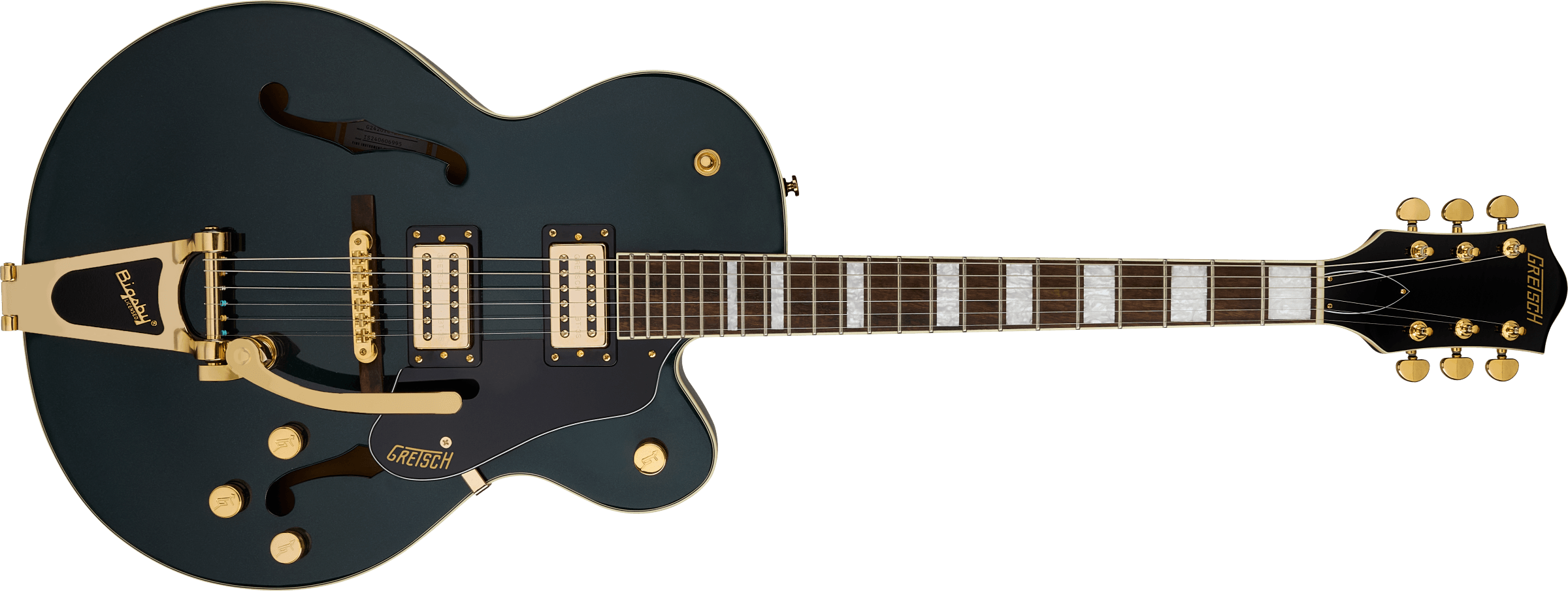 Gretsch - G2420TG Streamliner™ Hollow Body with Bigsby® LTD, Laurel Fingerboard, Broad'Tron™ BT-3S Pickups, Cadillac Green - 280-7271-546
