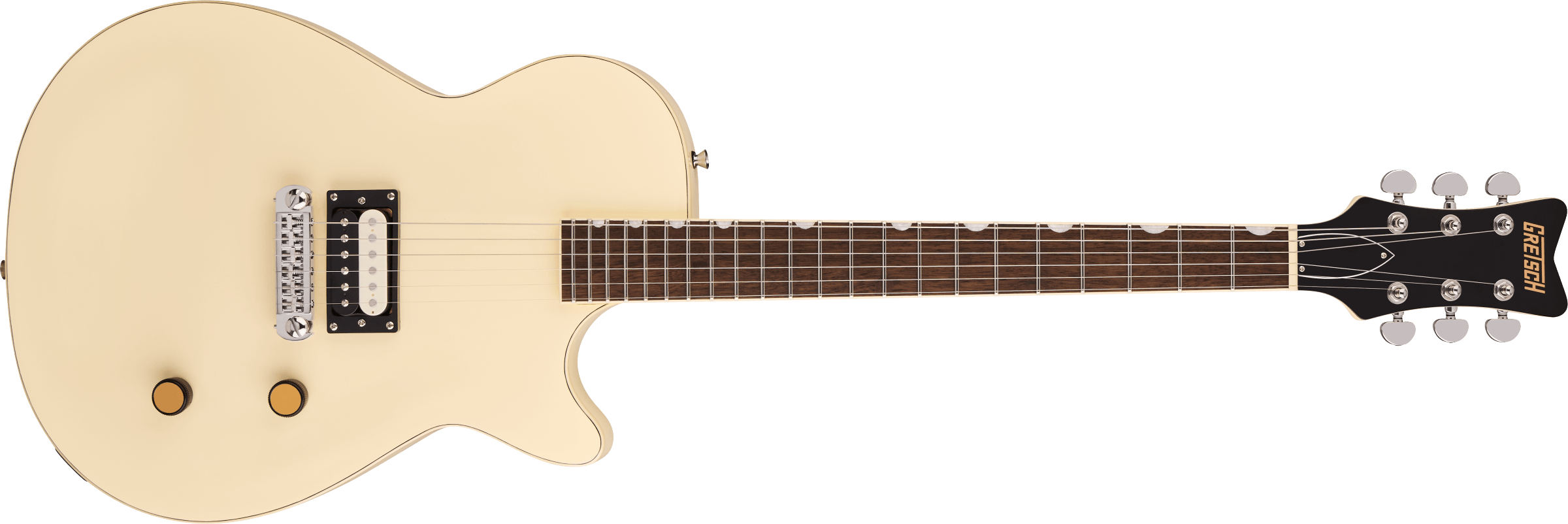 Gretsch - Streamliner™ Jet™ 1 Pickup, Laurel Fingerboard, Vintage White - 281-4103-505