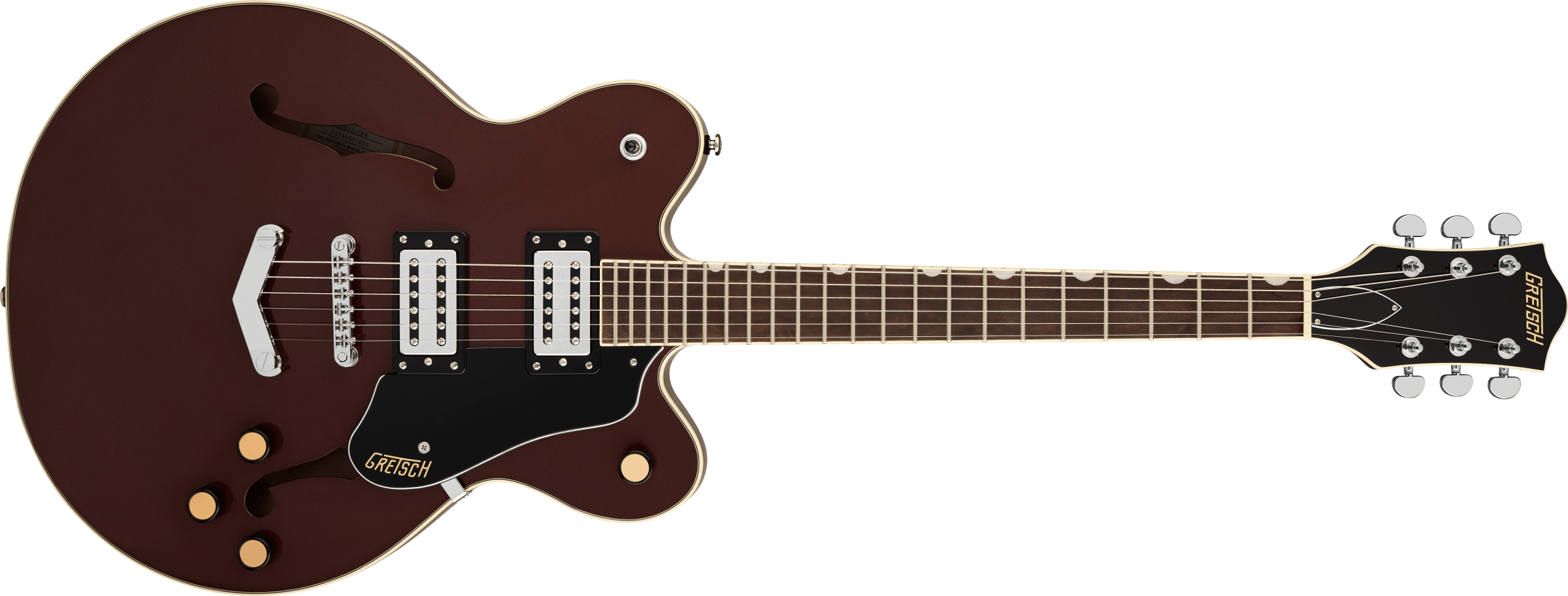 Gretsch - G2622 Streamliner™ Center Block Double-Cut with V-Stoptail - Laurel Fingerboard - Broad’Tron™ BT-3S Pickups - Copper Metallic