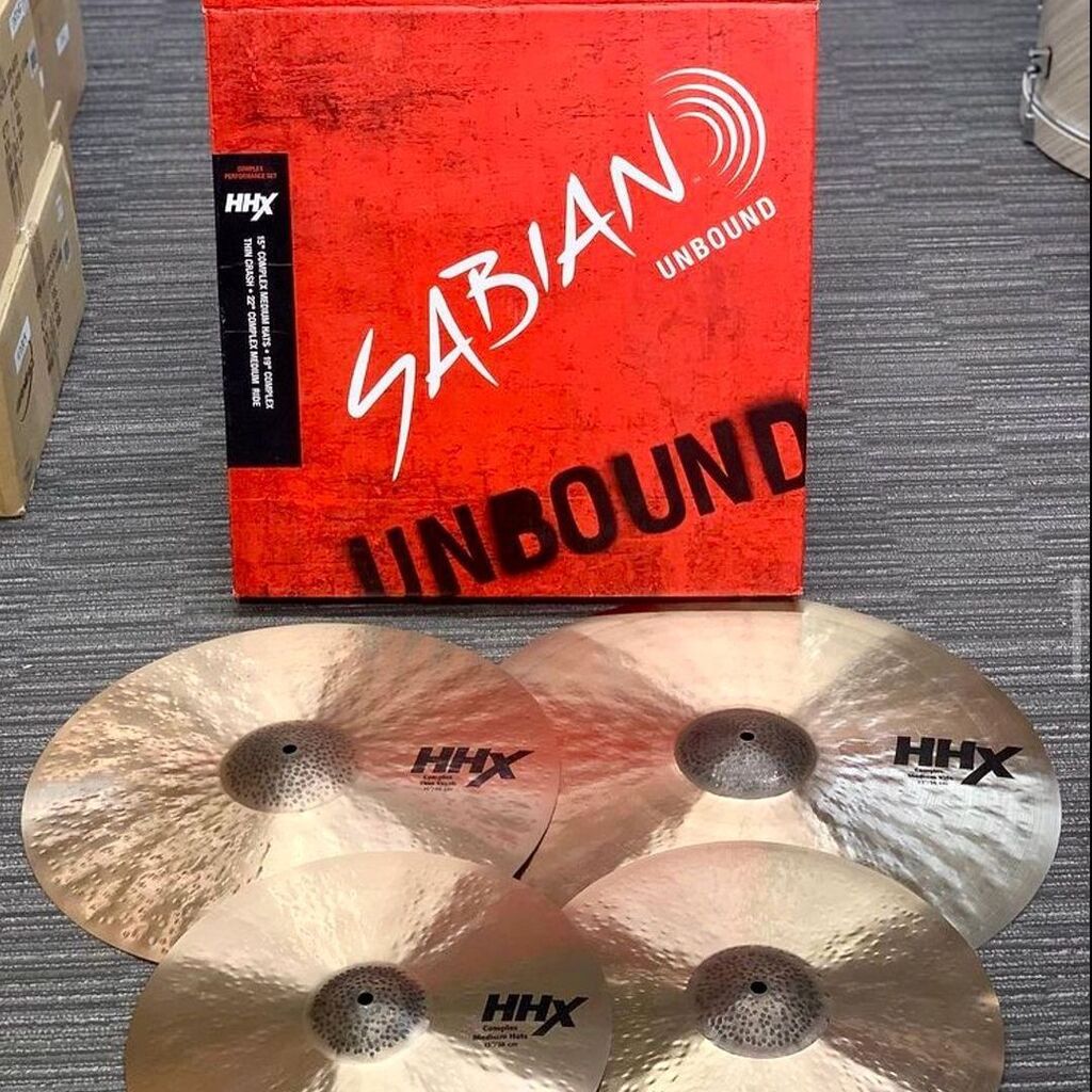 Sabian HHX Complex Performance Set 15/19/22 15005XCN Steve's Music