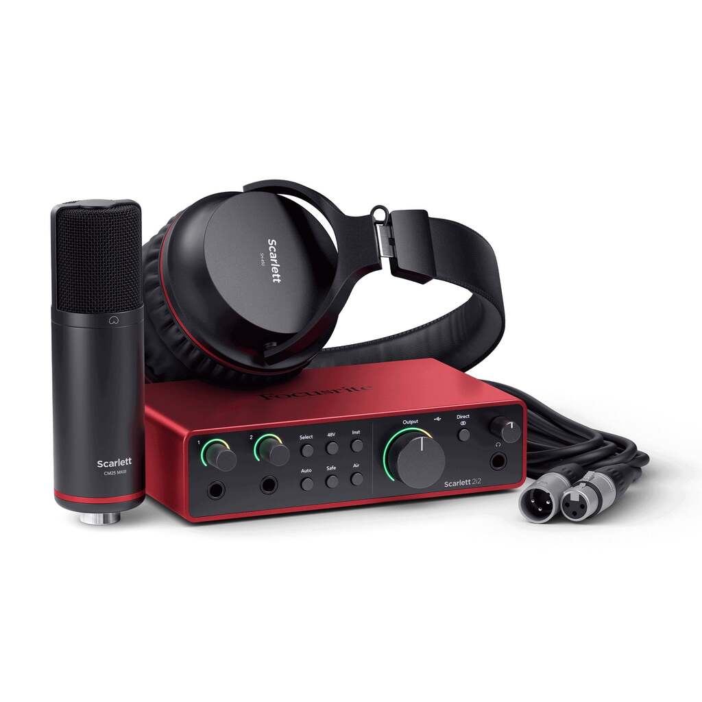 DTM・DAW Focusrite Scarlett 2i2 g2 Focusrite - Scarlett 2i2 Studio – Steve's Music Store