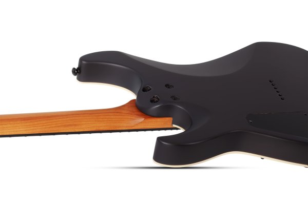 Schecter - C-1 Standard Electric Guitar, Black Fade Burst Burl - 3950-SHC