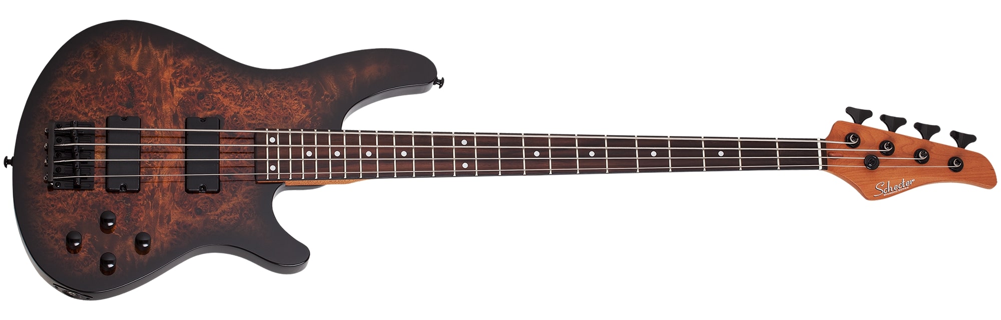 Schecter - C-4 Standard 4-String Electric Bass, Tobacco Burl
- B 3970