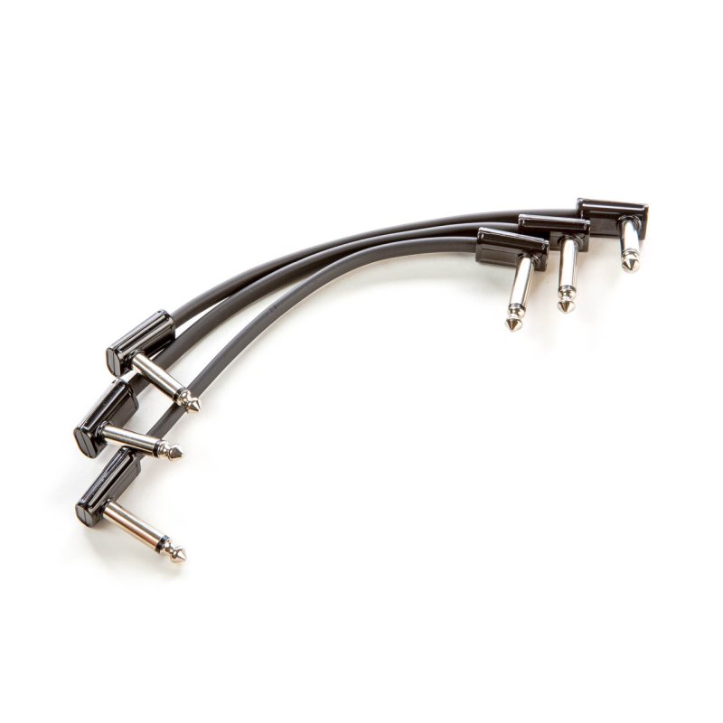 Dunlop - MXR 6" Ribbon Patch Cable (3 Pack) - 3PDCPR06