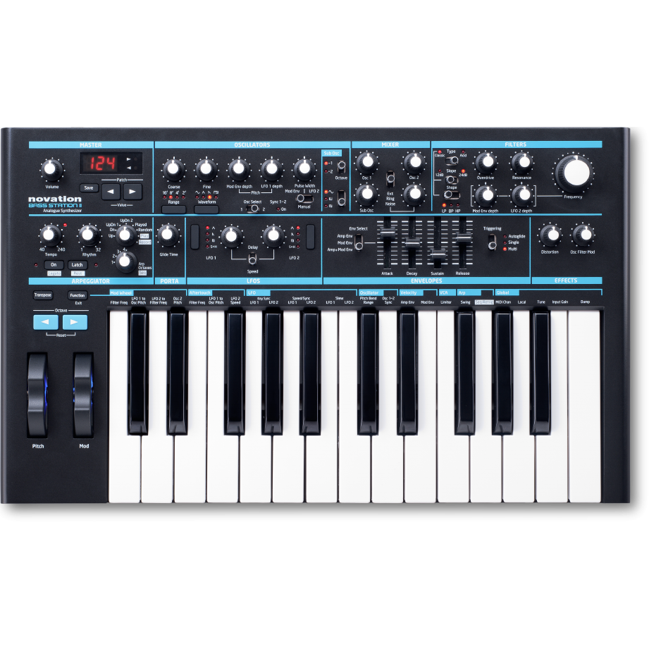 Novation - Bass Station II – Steve's Music Store
